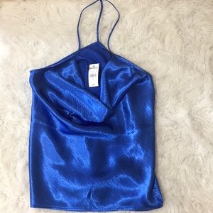 Satin T-Back Cami